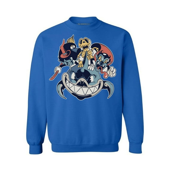 Awkward Styles Halloween Crewneck Top Shark Sweatshirts