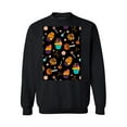 thumbnail image 1 of Awkward Styles Halloween Crewneck Top Sweet Candies Sweatshirts, 1 of 5