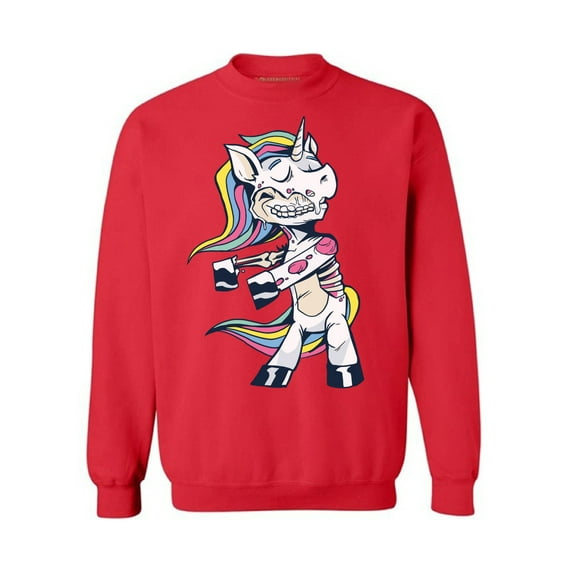 Awkward Styles Halloween Crewneck Top Zombie Unicorn Sweatshirts