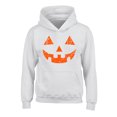 thumbnail image 1 of Awkward Styles Halloween Girls Boys Hoodies for Kids Orange Jack O Lantern Hooded Youth Sweatshirt, 1 of 5