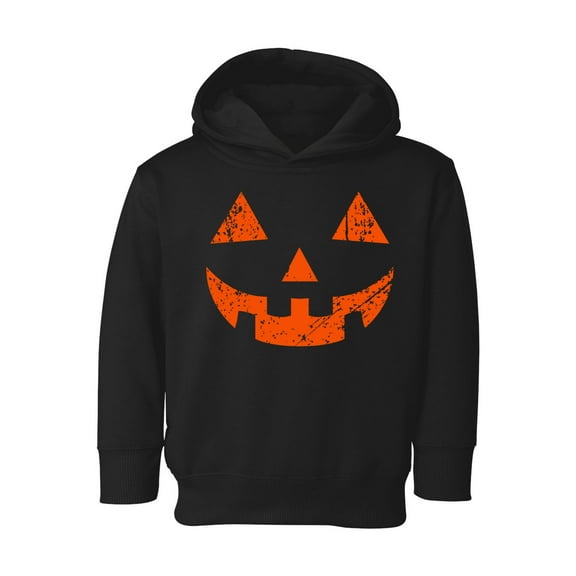 Awkward Styles Halloween Girls Boys Toddler Hoodie Orange Jack O Lantern Fleece Hooded Sweatshirt