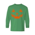 thumbnail image 1 of Awkward Styles Halloween Girls Boys Youth Sweatshirt Orange Jack O Lantern Crewneck Tee for Kids, 1 of 5