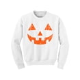 thumbnail image 1 of Awkward Styles Halloween Girls Boys Youth Sweatshirt Orange Jack O Lantern Crewneck Tops for Kids, 1 of 5