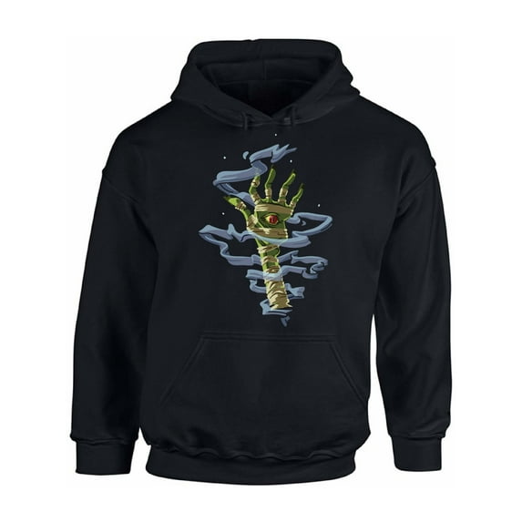 Awkward Styles Halloween Hoodie Mummy Hand Hooded Sweatshirt