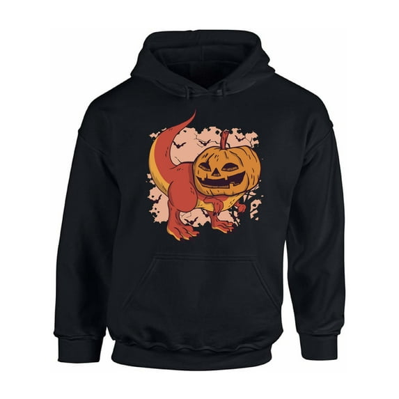 Awkward Styles Halloween Hoodie Pumpkin Dinosaur Hooded Sweatshirt