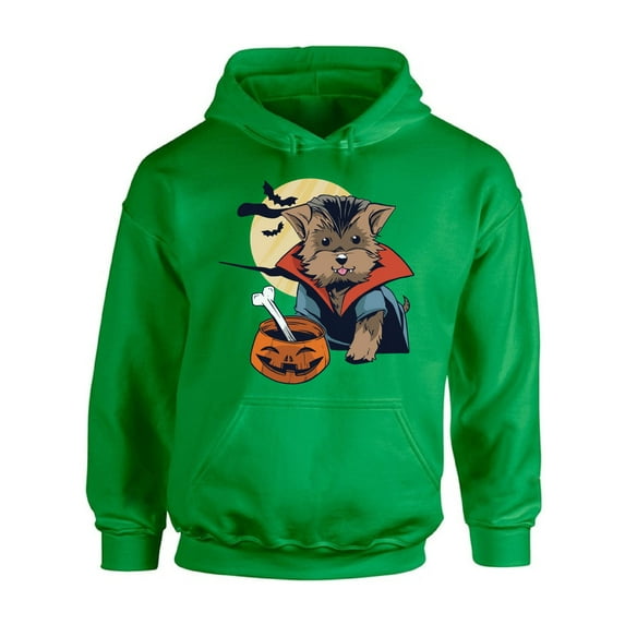 Awkward Styles Halloween Hoodie Vampire Morkie Hooded Sweatshirt