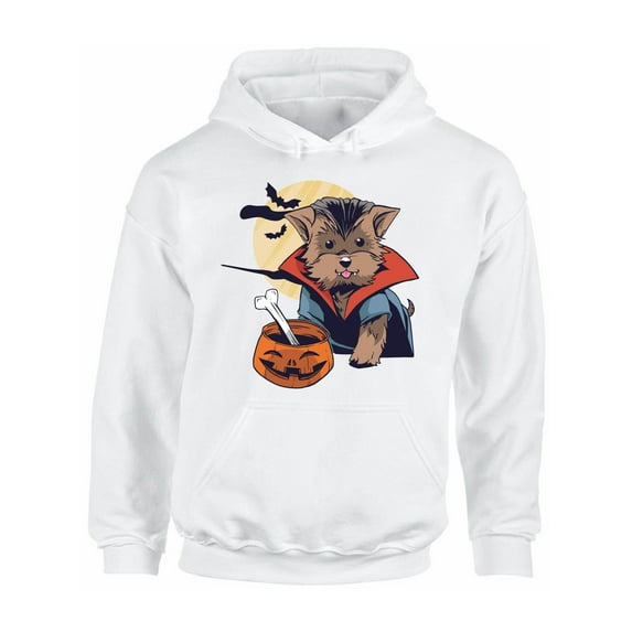 Awkward Styles Halloween Hoodie Vampire Morkie Hooded Sweatshirt
