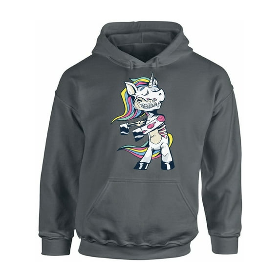 Awkward Styles Halloween Hoodie Zombie Unicorn Hooded Sweatshirt