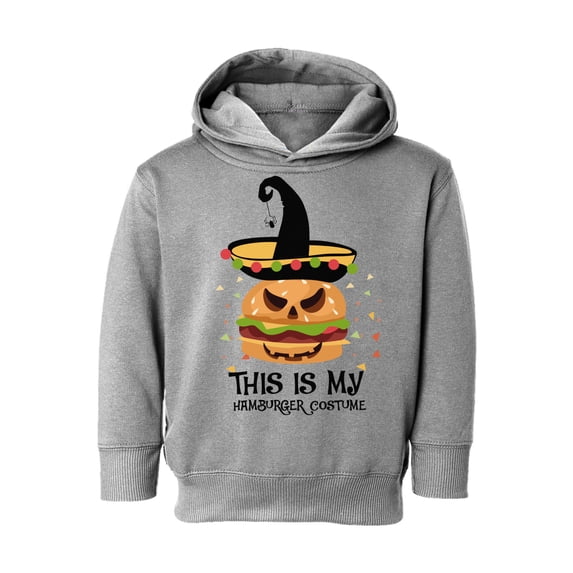 Awkward Styles Halloween Hoodie for Girls Boys Toddler Hamburger Fleece Hooded Sweatshirt