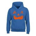 thumbnail image 1 of Awkward Styles Halloween Hoodies for Kids Boys Girls Orange Jack-O'-Lantern Hooded Youth Sweatshirt, 1 of 5