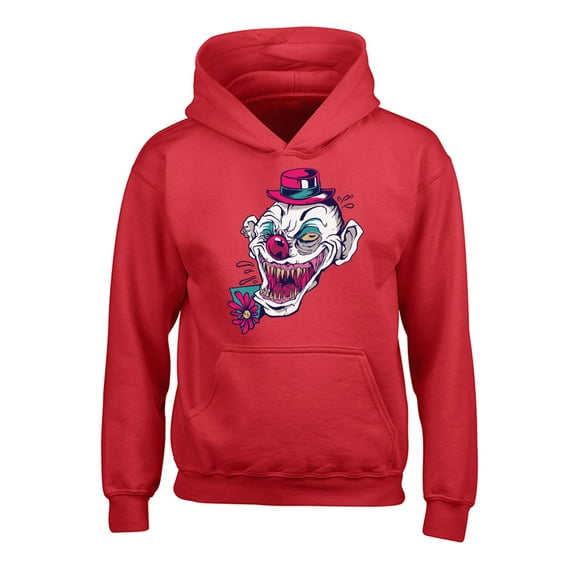 Awkward Styles Halloween Hoodies for Kids Creepy Clown Hooded Youth Sweatshirt