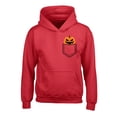 thumbnail image 1 of Awkward Styles Halloween Hoodies for Kids Girls Boys Angry Pumpkin Hooded Youth Sweatshirt Pocket Print, 1 of 5