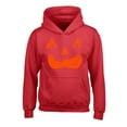 thumbnail image 1 of Awkward Styles Halloween Hoodies for Kids Girls Boys Orange Bats Hooded Youth Sweatshirt, 1 of 5