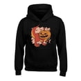 thumbnail image 1 of Awkward Styles Halloween Hoodies for Kids Pumpkin Dinosaur Hooded Youth Sweatshirt, 1 of 4