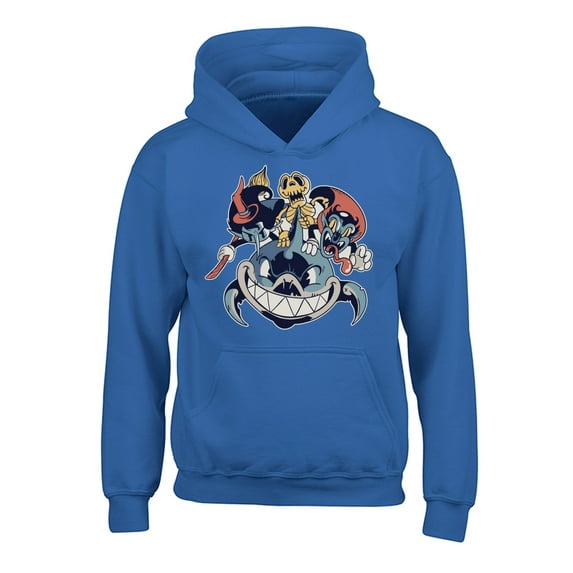 Awkward Styles Halloween Hoodies for Kids Shark Hooded Youth Sweatshirt