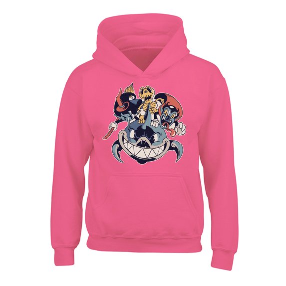 Awkward Styles Halloween Hoodies for Kids Shark Hooded Youth Sweatshirt