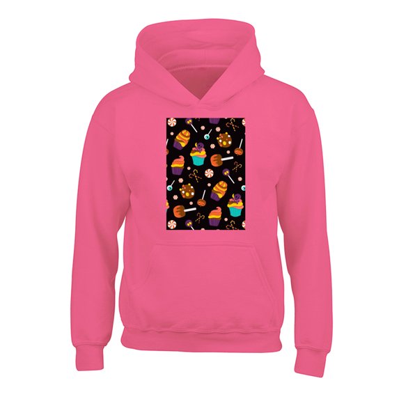 Awkward Styles Halloween Hoodies for Kids Sweet Candies Hooded Youth Sweatshirt