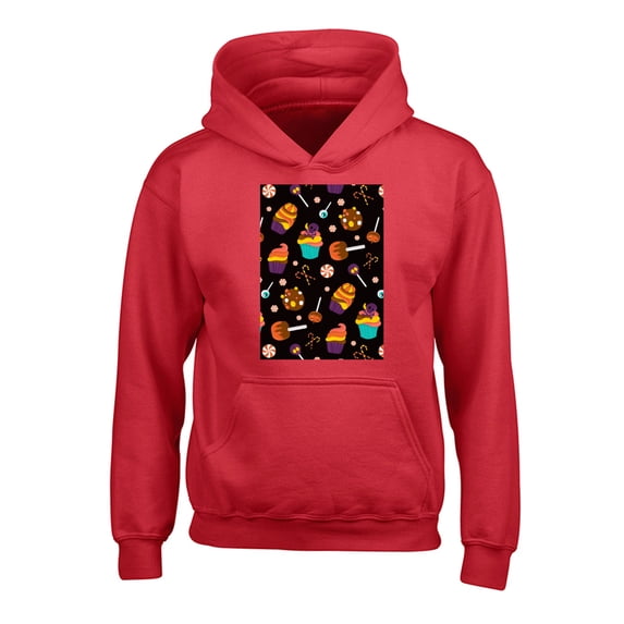 Awkward Styles Halloween Hoodies for Kids Sweet Candies Hooded Youth Sweatshirt