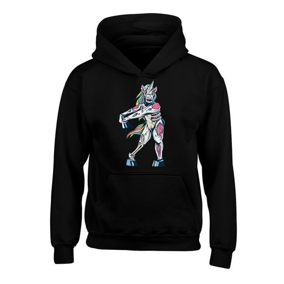 Awkward Styles Halloween Hoodies for Kids Zombie Unicorn Dance Hooded Youth Sweatshirt
