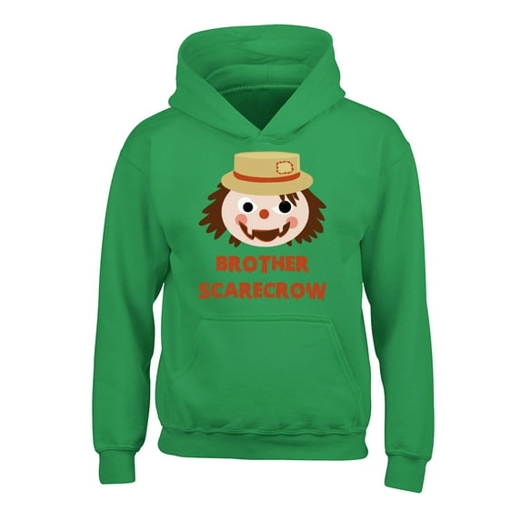 Awkward Styles Halloween Hoodies for Kids for Boys Brother Scarecrow Hooded Youth Sweatshirt