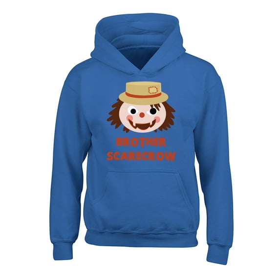 Awkward Styles Halloween Hoodies for Kids for Boys Brother Scarecrow Hooded Youth Sweatshirt