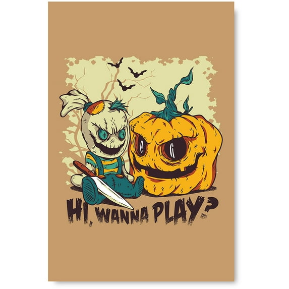 Awkward Styles Halloween Poster Wall Art Scary Doll Home Decor Prints