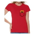 thumbnail image 1 of Awkward Styles Halloween Pumpkin Pocket Tshirt Halloween Shirt for Women Jack-O'-Lantern Pumpkin Pocket Shirt Pumpkin Patch Women's Tshirt Halloween Costume T Shirt Spooky Gifts Pumpkin Face Shirt, 1 of 4