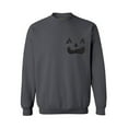 thumbnail image 1 of Awkward Styles Halloween Pumpkin Sweatshirt Women's Halloween Sweater Spooky Gifts Jack-O'-Lantern Sweater for Men Scary Pumpkin Face Sweatshirt Funny Halloween Jack-O'-Lantern Pumpkin Sweater, 1 of 5