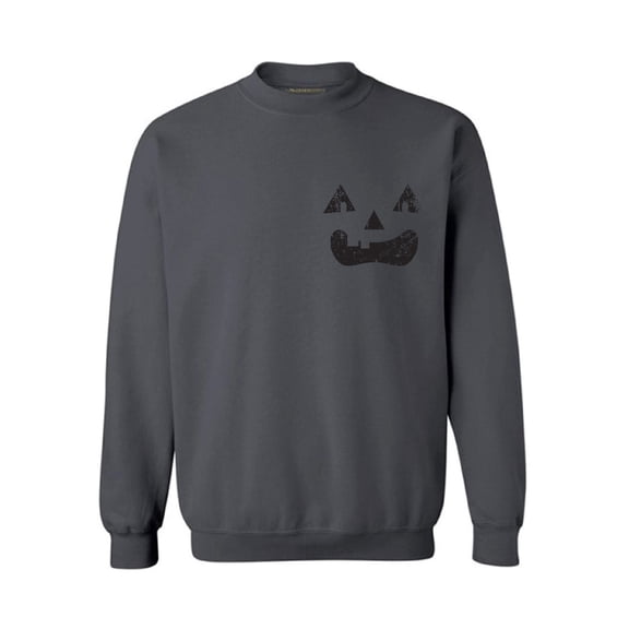 Awkward Styles Halloween Pumpkin Sweatshirt Women's Halloween Sweater Spooky Gifts Jack-O'-Lantern Sweater for Men Scary Pumpkin Face Sweatshirt Funny Halloween Jack-O'-Lantern Pumpkin Sweater