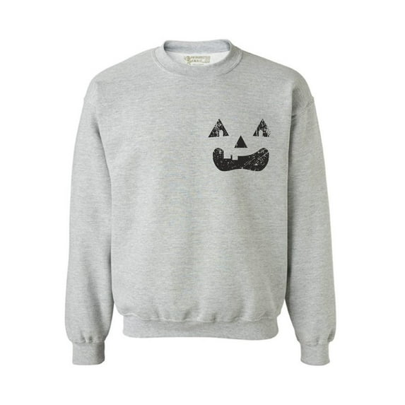 Awkward Styles Halloween Pumpkin Sweatshirt Women's Halloween Sweater Spooky Gifts Jack-O'-Lantern Sweater for Men Scary Pumpkin Face Sweatshirt Funny Halloween Jack-O'-Lantern Pumpkin Sweater