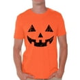thumbnail image 1 of Awkward Styles Halloween Pumpkin Tshirt Jack-O'-Lantern Shirt Halloween Shirt for Men Dia de los Muertos T Shirt Funny Pumpkin Face T-Shirt Men's Halloween Party Shirt Day of the Dead Gifts for Him, 1 of 4