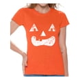 thumbnail image 1 of Awkward Styles Halloween Shirts For Women Jack O Lantern Tshirt Halloween Gifts For Her Pumpkin Face Shirt Spooky Tops, 1 of 4