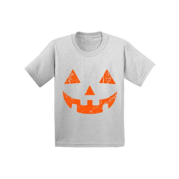 Awkward Styles Halloween Shirts for Kids Spooky Jack O' Halloween Graphic Pumpkin Design Trick or Treat Family Fun Holiday Shirts Pumpkin Party Shirt for Youth Funny Tee