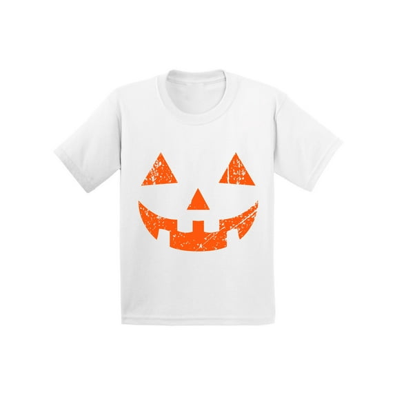 Awkward Styles Halloween Shirts for Kids Spooky Jack O' Halloween Graphic Pumpkin Design Trick or Treat Family Fun Holiday Shirts Pumpkin Party Shirt for Youth Funny Tee