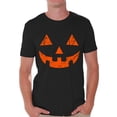 thumbnail image 1 of Awkward Styles Halloween Shirts for Men Jack O’ Halloween Graphic Shirt for Men Funny Pumpkin Tee Spooky Halloween Fun T-shirt for Men, 1 of 4