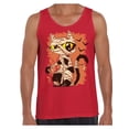 thumbnail image 1 of Awkward Styles Halloween Sleeveless Shirt Mummy Cat Tank Top for Men, 1 of 4