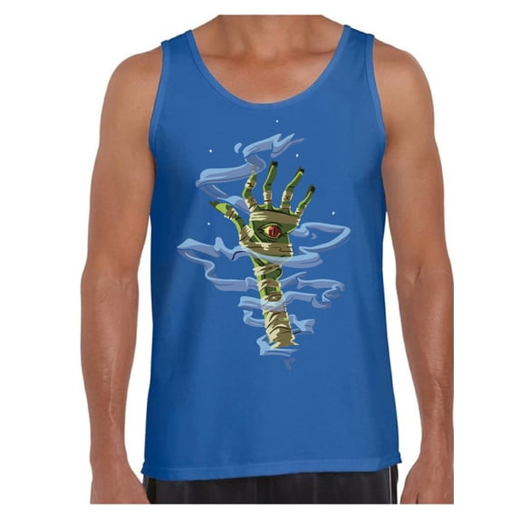 Awkward Styles Halloween Sleeveless Shirt Mummy Hand Tank Top for Men