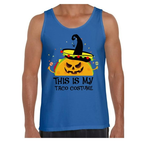 Awkward Styles Halloween Sleeveless Shirt Taco Tank Top for Men