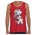thumbnail image 1 of Awkward Styles Halloween Sleeveless Shirt Zombie Unicorn Tank Top for Men, 1 of 4