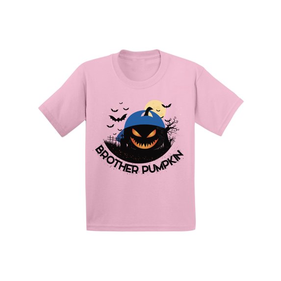 Awkward Styles Halloween T-Shirt Brother Pumpkin Toddler Shirt