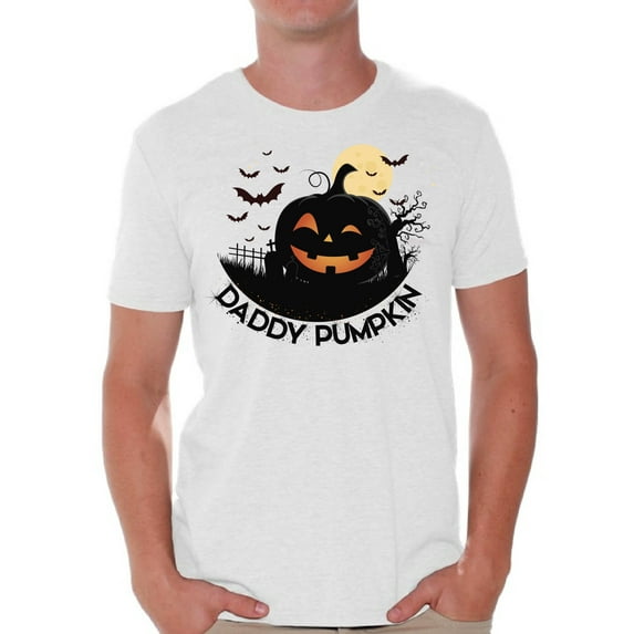 Awkward Styles Halloween T-Shirt Daddy Pumpkin Shirts for Men