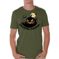 thumbnail image 1 of Awkward Styles Halloween T-Shirt Grandpa Pumpkin Shirts for Men, 1 of 4