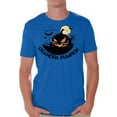 thumbnail image 1 of Awkward Styles Halloween T-Shirt Grandpa Pumpkin Shirts for Men, 1 of 4