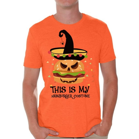 Awkward Styles Halloween T-Shirt Hamburger Shirts for Men