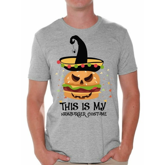 Awkward Styles Halloween T-Shirt Hamburger Shirts for Men