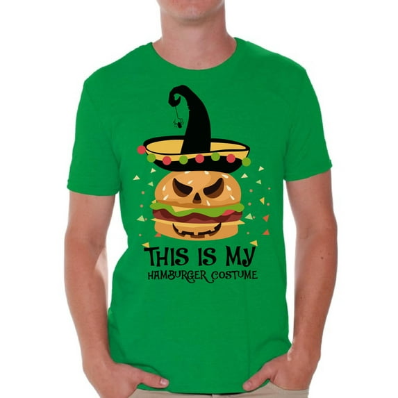 Awkward Styles Halloween T-Shirt Hamburger Shirts for Men