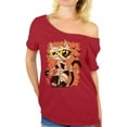 thumbnail image 1 of Awkward Styles Halloween T Shirt Mummy Cat Off Shoulder Tops for Women, 1 of 4