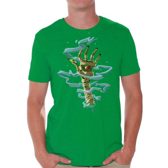 Awkward Styles Halloween T-Shirt Mummy Hand Shirts for Men