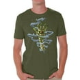 thumbnail image 1 of Awkward Styles Halloween T-Shirt Mummy Hand Shirts for Men, 1 of 4