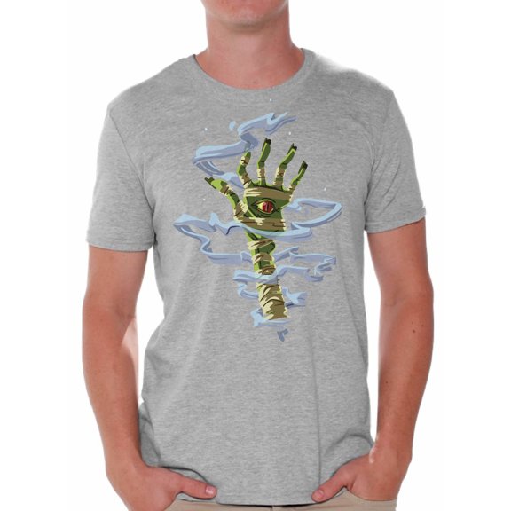 Awkward Styles Halloween T-Shirt Mummy Hand Shirts for Men